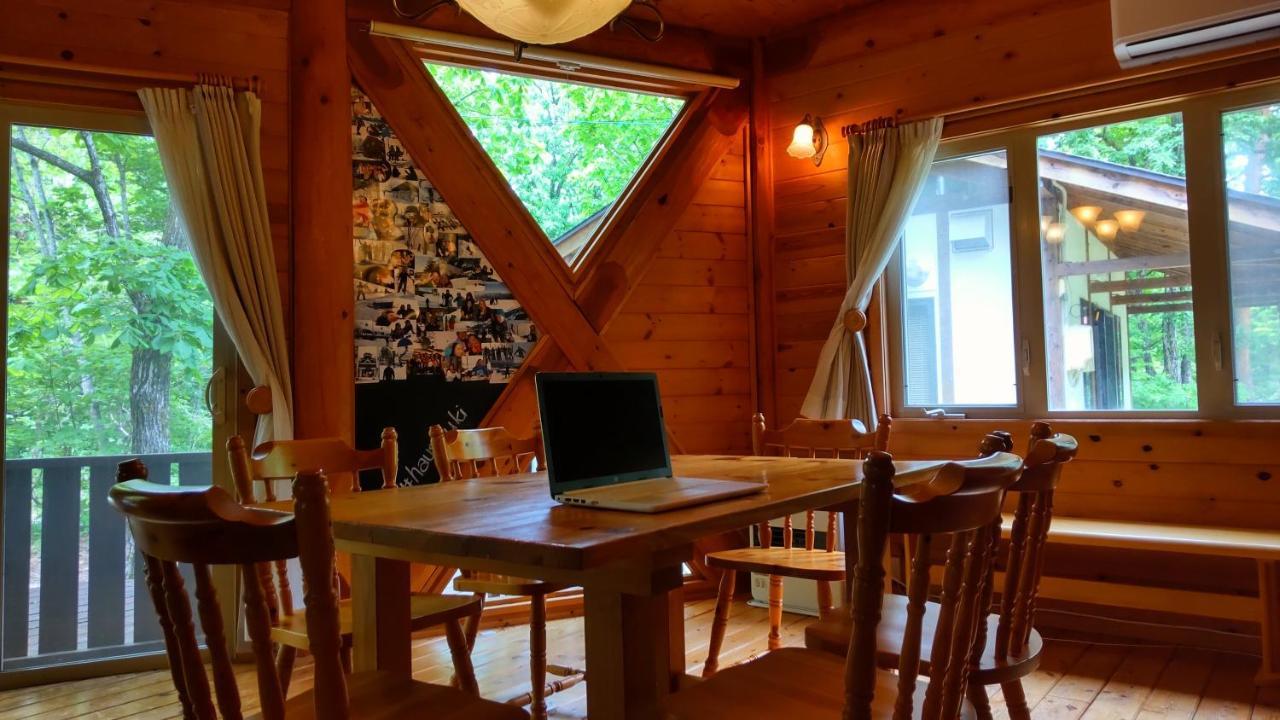Haus Yuki Villa Hakuba Eksteriør billede